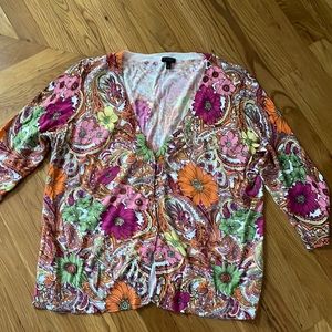 Gently worn Talbots cardigan